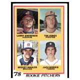 Jack Morris RC 1978 Topps Rookie Pitchers #703 Rookie Minnesota Twins Baseball Card