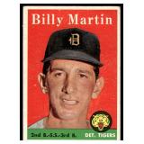 Billy Martin 1958 Topps #271 Vintage Minnesota Twins Baseball Card