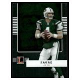 Brett Favre /949 2008 Topps Letterman #47, numbered 220/949 Football Card