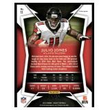 Julio Jones /50 2014 Select Blue Prizm #11, numbered 36/50 Football Card