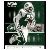 Curtin Martin /400 2001 Playoff Preferred National Treasures, numbered 386/400 Football Card