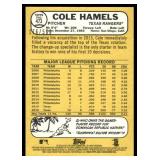 Cole Hamels /568 2017 Topps Heritage #THC-473 Baseball Card
