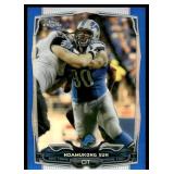 Ndamukong Suh /199 2014 Topps Chrome #38, numbered 130/199 Football Card
