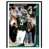 Donovan McNabb /400 2002 Score Scorecard #180, numbered 312/400 Football Card