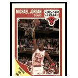 Michael Jordan 1989 Fleer #21 Basketball Card