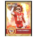 Patrick Mahome Gold RC 2017 Rookie Gems #15 Football Card