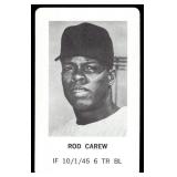 Rod Carew 1970 Milton Bradley Vintage Minnesota Twins Baseball Card