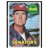 Ted Williams 1969 Topps #650 Vintage Baseball Card