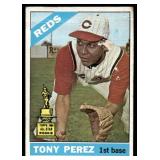 Tony Perez Rookie Cup 2nd Year 1966 Topps #72 Vintage Baseball Card