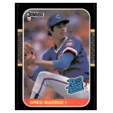 Greg Maddux RC 1987 Donruss Rated Rookie #36 Baseball Card