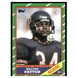 Walter Payton 1986 Topps #11 Vintage Football Card