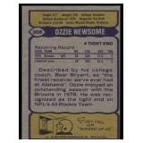 Ozzie Newsome RC 1979 Topps #308 Vintage Rokie Football Card