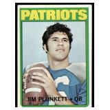 Jim Plunkett RC 1972 Topps #65 Vintage Rookie Baseball Card