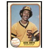 Ozzie Smith 1981 Fleer #388 Vintage Baseball Card