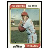 Mike Schmidt 2nd Year 1974 Topps #283 Vintage Baseball Card
