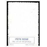 Pete Rose 1969 Topps Deckle Edge #21 Vintage Baseball Card