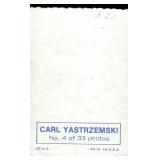Carl Yastrzemski 1969 Topps Deckle Edge #4 Vintage Baseball Card