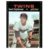 Bert Blyleven RC 1971 Topps #26 Rookie Vintage Minnesota Twins Baseball Card