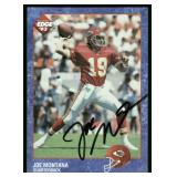 Joe Montana Auto 1993 Collector