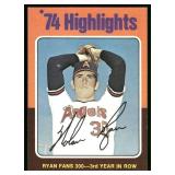 Nolan Ryan 1975 Topps #5 Vintage Baseball Card