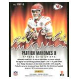 Patrick Mahomes 2023 Phoenix Playing With Fire #PWF-8 Football Card