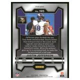Justin Jefferson Orange Laser Prizm 2023 #195 Minnesota Vikings Football Card