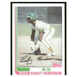 Rickey Henderson 1982 Topps #610 Vintage Baseball Card
