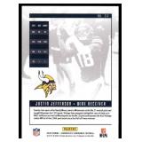 Justin Jefferson RC 2020 Chronicles Luminance #217 Rookie Minnesota Vikings Football Card