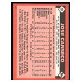 Jose Canseco RC 1986 Topps Traded #20T Rookie Baseball Card