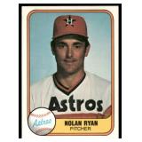 Nolan Ryan 1981 Fleer #57 Vintage Baseball Card