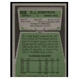 OJ Simpson 1975 Topps #500 Vintage Football Card