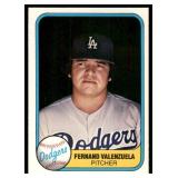Fernando Valenzuela RC 1981 Fleer #140 Vintage Rookie Baseball Card