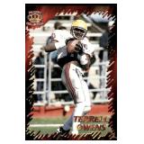Terrell Owens RC 1996 Pacific Collection #BKS-100 Rookie Football Card