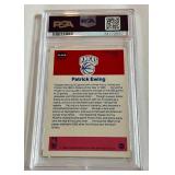 Patrick Ewing RC Sticker PSA 6 EX-MT 1985 Fleer #6 Rookie Vintage Basketball Card