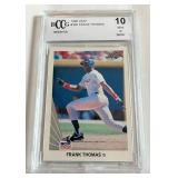 Frank Thomas RC BCCG 10 Gem Mint 1990 Leaf #300 Rookie Baseball Card