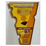 Kirill Kaprizov Die Cut 2021-22 Skybox NHL Metal Universe #TC-7 The Cheddar Minnesota Wild Hockey Card