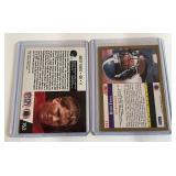 Brett Favre 2 RC Lot Rookie Football Cards