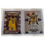 LeBron James 2 Card Basketball Lot