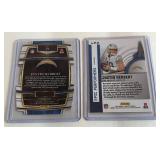 Justin Herbert 2 Card Refractor Football Lot