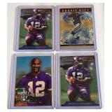 Daunte Culpepper 4 RC Lot Minnesota Vikings Rookie Football Cards