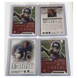 Daunte Culpepper 4 RC Lot Minnesota Vikings Rookie Football Cards