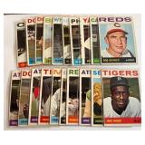 1964 Topps Baseball 20 Card Vintage Lot