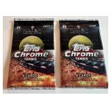 2 Packs - 2021 Topp Chrome Tennis Cards - Coco Gauf RC?