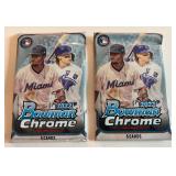 2 Packs -  2022 Bowman Chrome Baseball Cards