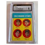 Tony Oliva RC Graded 4 VG/EX 1963 Topps #228 Rookie Stars Minnesota Twins Baseball Card