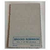Brooks Robinson 1969 Topps Deckle Edge #1 Vintage Baseball Card