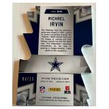 Michael Irvin /15 Die Cut 2016 Spectra #69, numbered 04/15, RARE Football Card