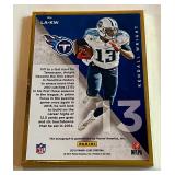 Kendall Wright Auto /25 2015 Panini Luxe #LA-KW Metal Card, Numbered 11/25, RARE Signed Football Card