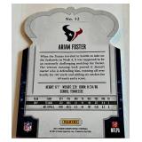 Arian Foster /199 Die Cut 2013 Crown Royale #12, NUMBERED 001/199, Football Card