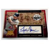 Justin Morneau Auto /199 2005 Fleet America